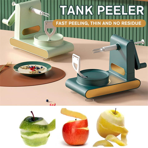 Hand-Cranked Multifunctional Fruit Peeler